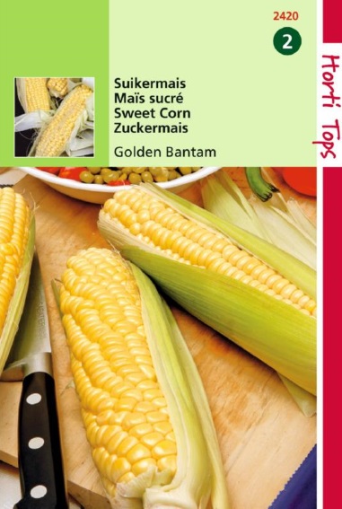Sweet corn Golden Bantam (Zea mays) 35 seeds